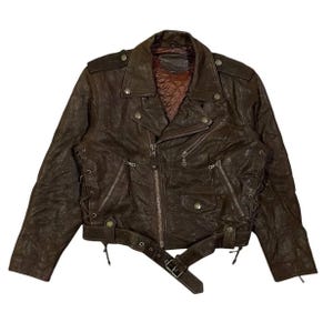 Wind Armor Leather Jacket - Etsy