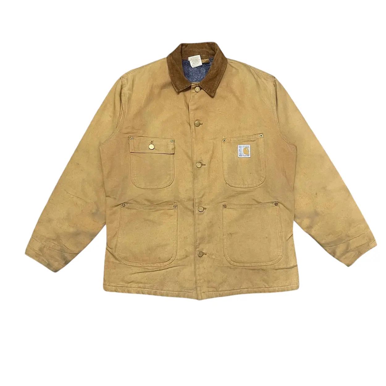 Vintage 80's Carhartt 100 Years Blanket Lined Jacket - Etsy