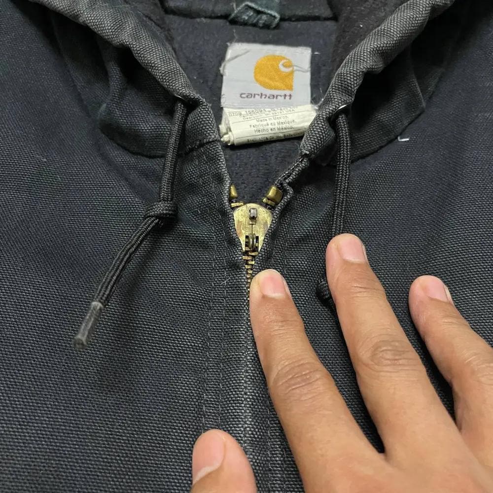 Vintage Carhartt Distressed Active Jacket J140 BLK - Etsy
