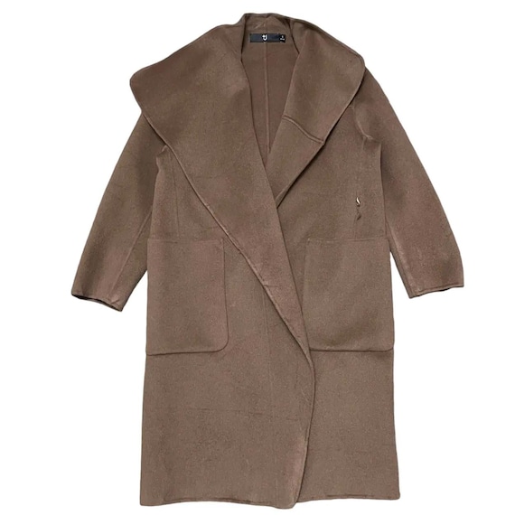 Uniqlo, Jill Sander Uniqlo Wool Coat Buttonless Cloak