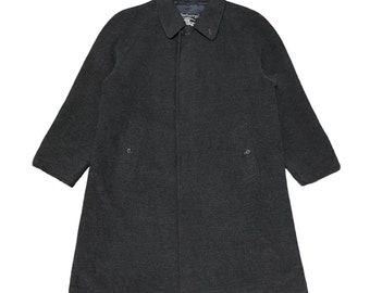 Vintage Burberrys Wool Coat Cashmere - Etsy