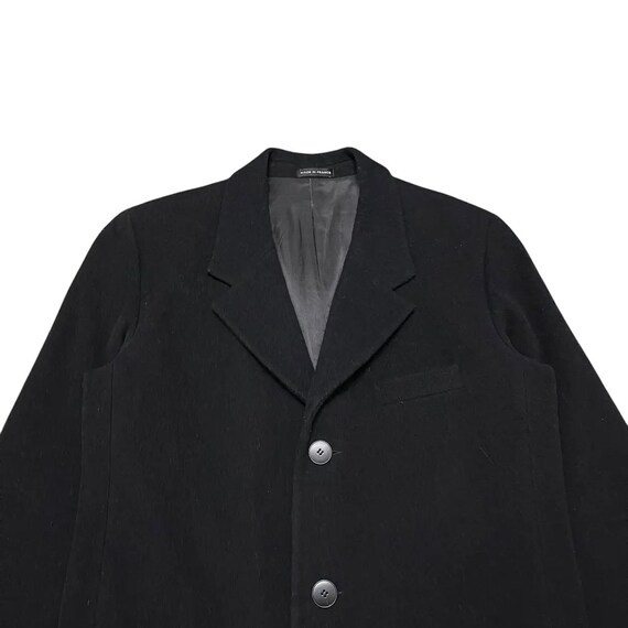 Vintage Agnes B. Homme Wool Long Coat - Etsy