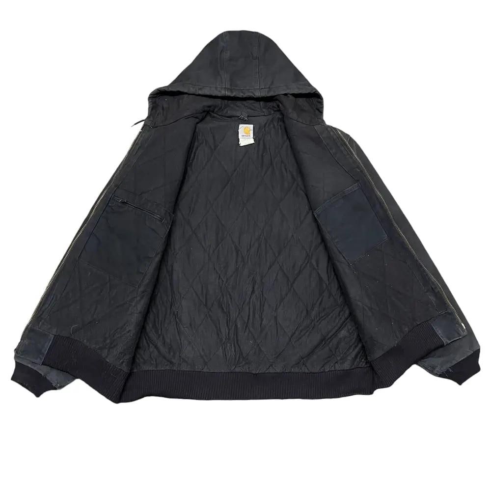 Vintage Carhartt Distressed Active Jacket J140 BLK - Etsy