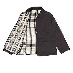 Vintage Burberry London Novacheck Quilted Jacket