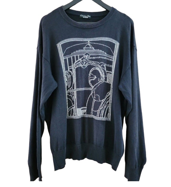 Christian dior sweatshirt vintage hot sale