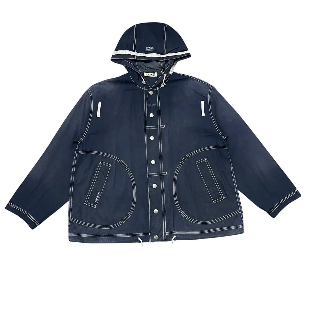 Vintage Hai Sporting Gear Issey Miyake Jacket Sunfaded - Etsy