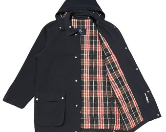 Burberry London Vintage Red Nova Check Capucha extraíble