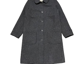 ヴィンテージ マーガレット・ハウエル ウール ダブルブレスト コート