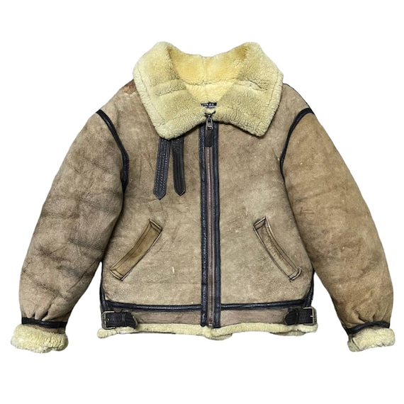 Avirex sheepskin jackets discount