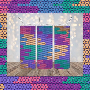 Pastel Ocean Waves ss20 50x46 Rhinestone Pattern