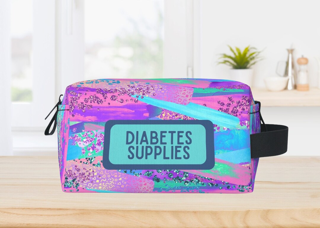 Diabetic Medical Bag Type 1 Diabetes Bag Type 2 Diabetes Bag Etsy