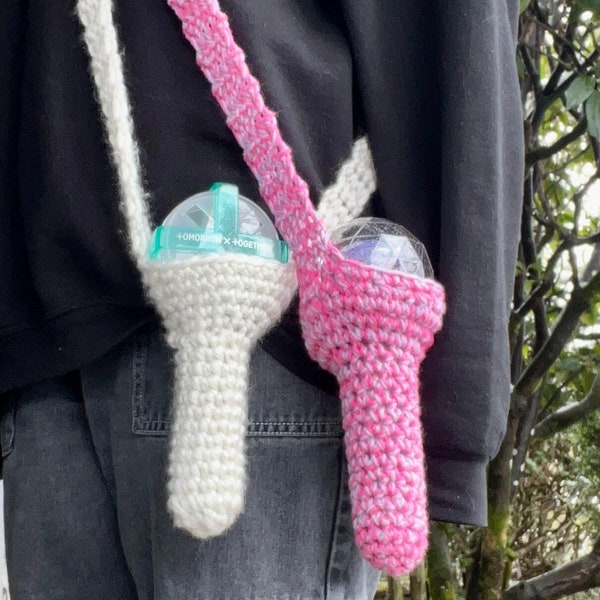Crochet Light Stick Bag