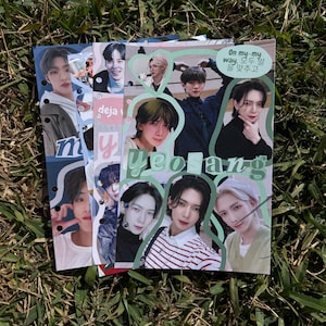 Ateez Member Photocard Binder Pages