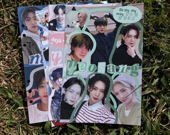 Ateez Member Photocard Binder Pages