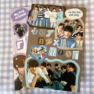 BoyNextDoor Member Photocard Binder Pages