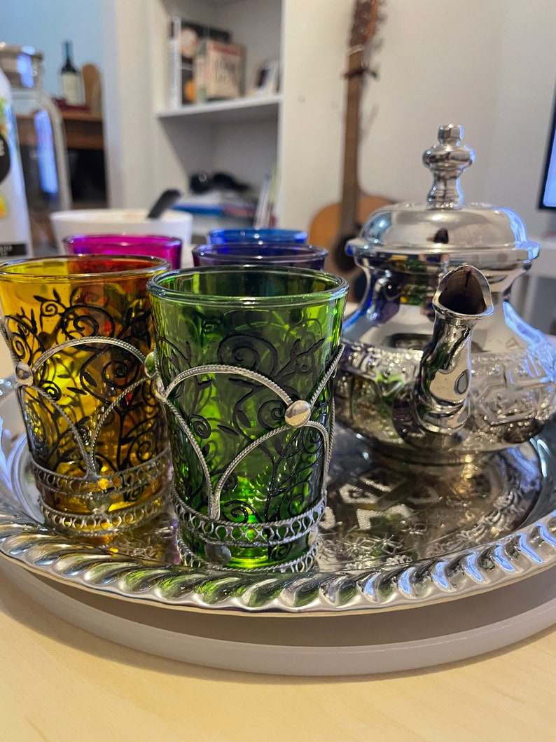 Teapot Set Unique Tea Set Gift Idea Traditional Etsy