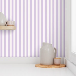 Lavender wallpaper, girls nursery wallpaper, accent wallpaper, pastel wallpaper, removable wallpaper temporary wallpaper, preppy wallpaper