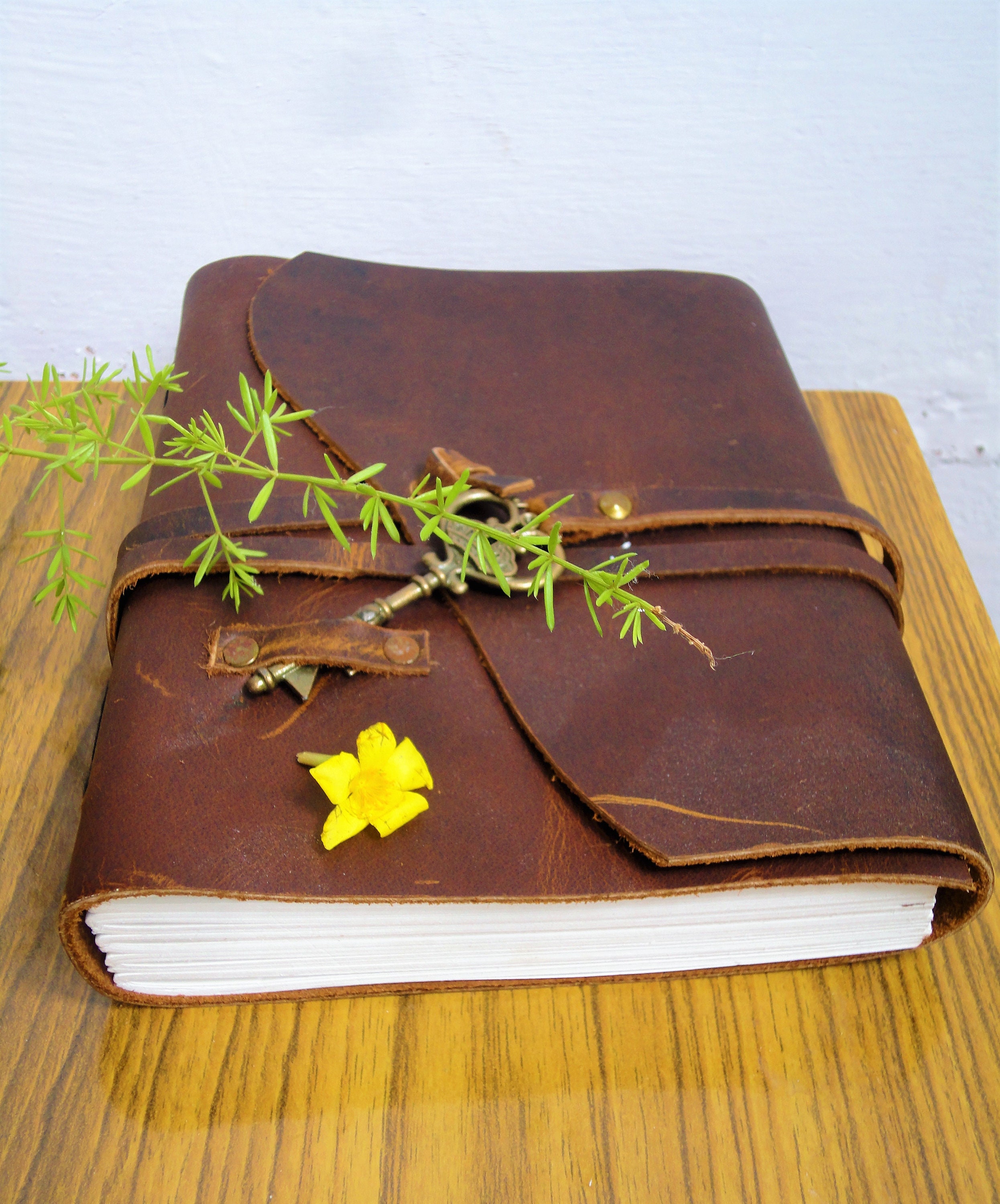 Vintage Leather Sketch Book Handmade Journal Notebook For - Temu