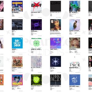 1000+ KPOP 2023 Album Posters Kit, Minimalist Album, Digital Download Music Collage, K-Pop Wall Decor, Music Poster Prints