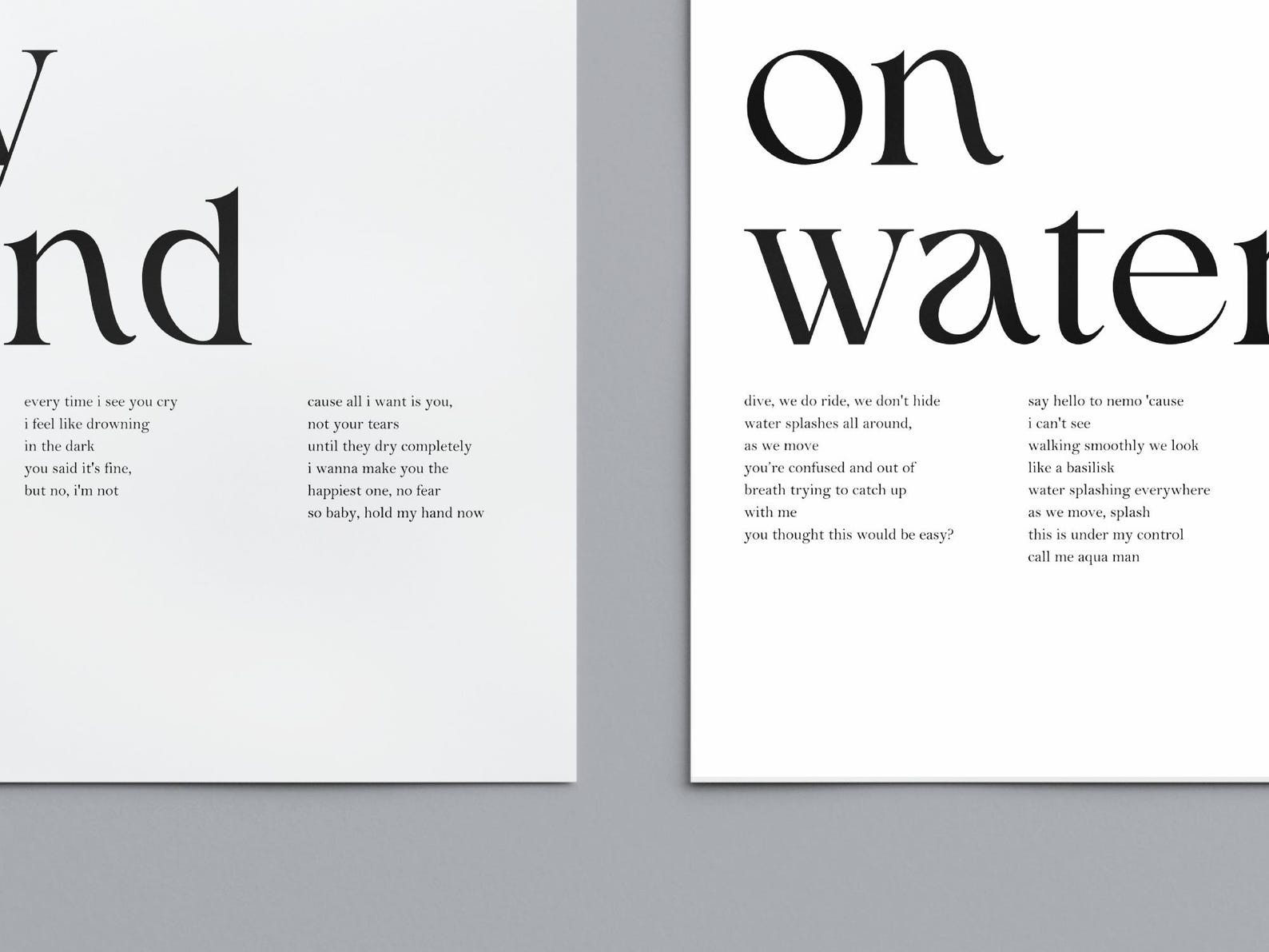 stray-kids-hop-lyrics-poster-minimalist-kpop-wall-art-digital