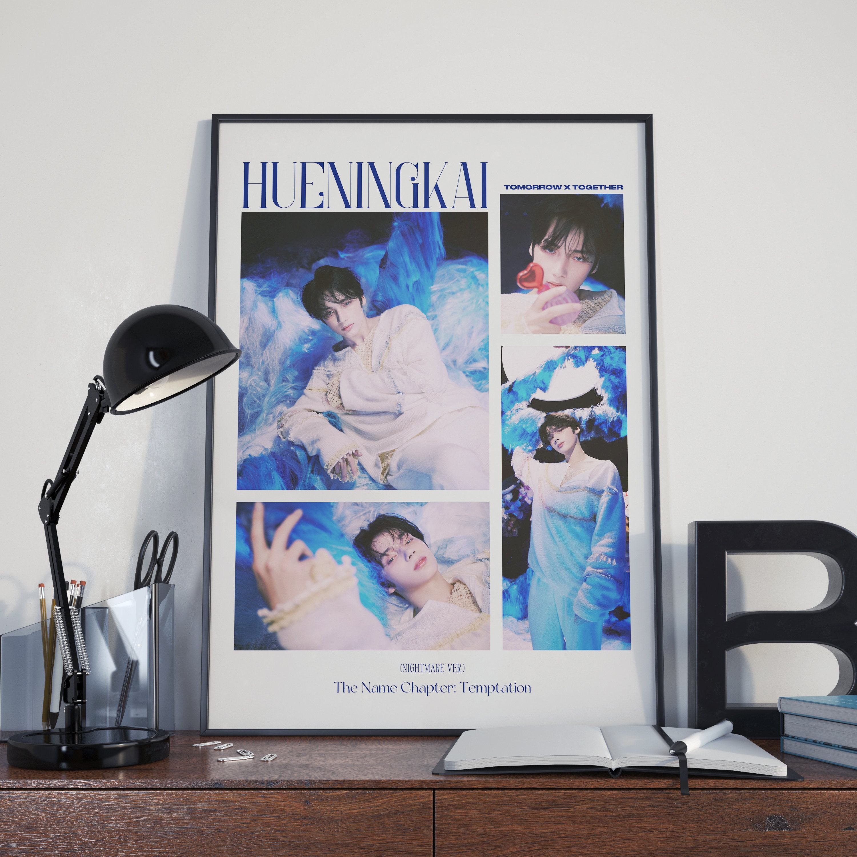 TXT Temptation Poster, Txt Print, Kpop Collage Print