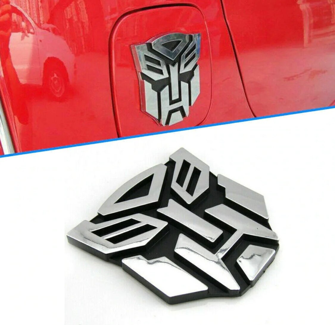  Transformers Metal Car Sticker,Autobot Auto Emblem