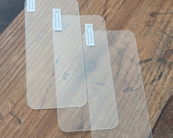 3x Echt Glas für iPhone 15 14 13 12 11 Pro Max Mini Panzerfolie Schutz