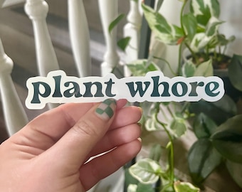 plant lover stickers