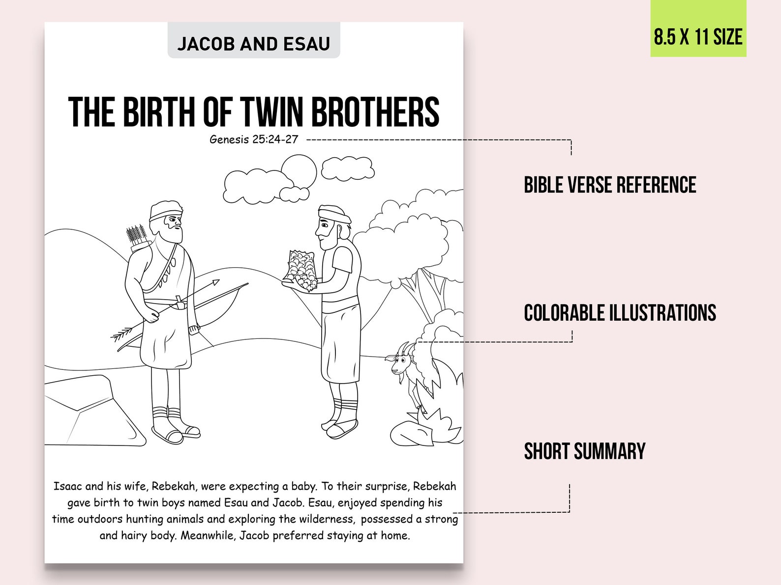 jacob-and-esau-bible-story-coloring-pagesbible-studykids-etsy