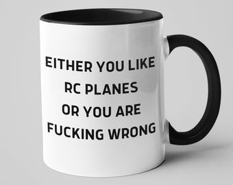 Grappige RC Vliegtuig Mok, Hobby Piloot Mok, Afstandsbediening Vliegtuigen, Afstandsbediening Vliegtuig, RC Vliegtuigen, Model Vliegtuig Gift, Radiogestuurde