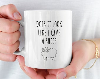 Funny Sheep Mug, Sheep Lover Gift, Sheep Farmer Mug, Gift for Farmer, Farm Animals, Lamb Gift, Shepherd Gift, Farm Lover, Sheep Mom