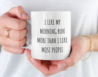 Lustiger Laufbecher, Geschenk für Läufer, Marathon Läufer Becher, Halbmarathon, Geschenke für Läufer, Lustige Übung Tasse, Morgen Workout, Trail Runner