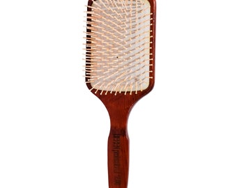 Hair Lightening Brush Sturdy Beech Wood Body Detangling Suitable for All Hair Types