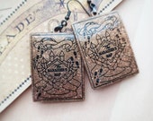 Wizard Map Earrings