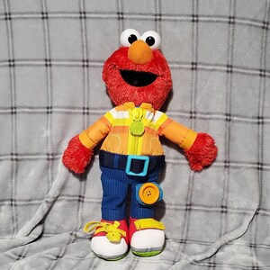 Sesame Street ELMO TEACHING Baby Plush Toddler Educational Toy