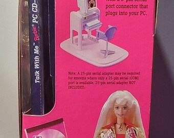 1997 HABLA CONMIGO muñeca Barbie de Mattel Toys 17350 caja
