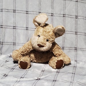 GUND BARKLEY Puppy DOG Terrier 13009 - Vintage Small Puppy beige brown teddy bear Collector Toy stuffed animal soft plush teddy