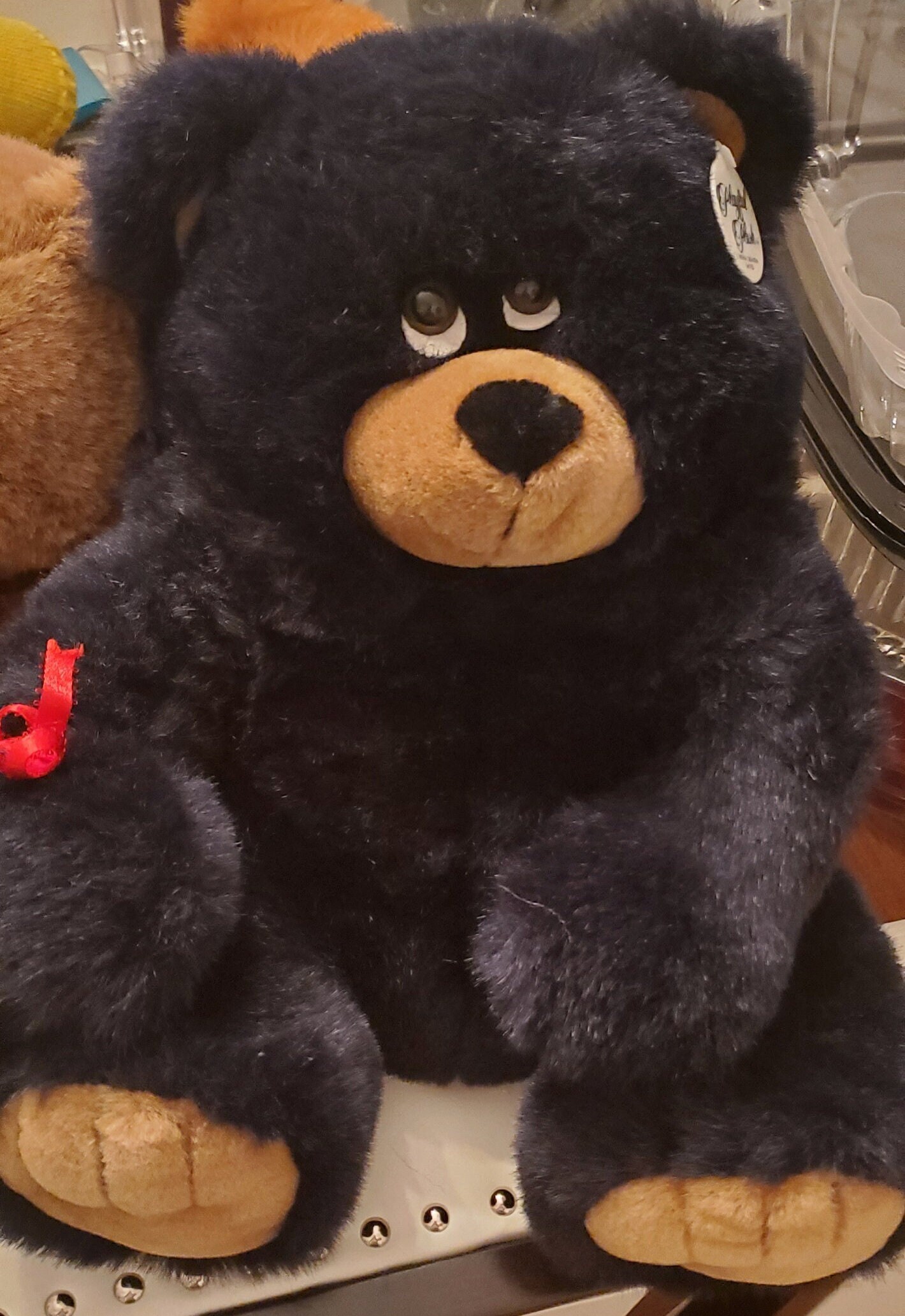 chrisha playful plush teddy bear