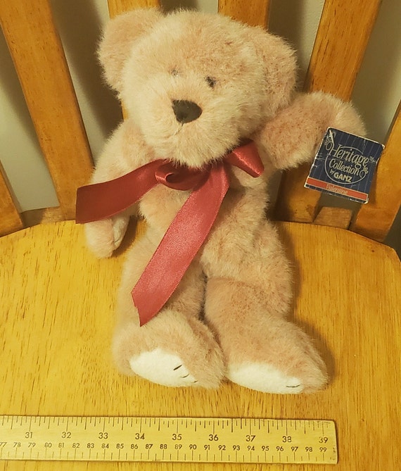 PRICE DROP Ganz Heritage Collection Teddy Bear Valentine Pink