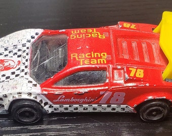 Majorette #237 Lamborghini Countach Racing Team #78 Red Bull
