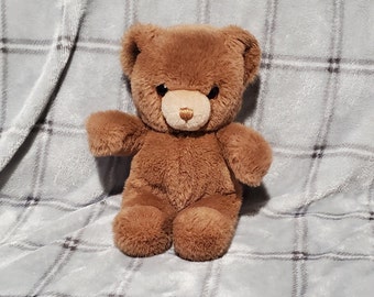 Teddy piccolo e tenero GUND vintage, raro e difficile da trovare - Ottime condizioni con etichette originali del 1983