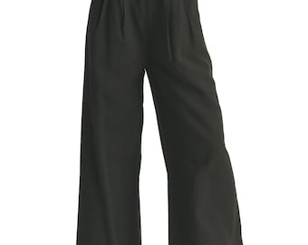 Miou Muse - High Waisted Wide Leg Trousers - MMP1609