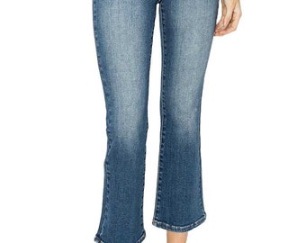 Risen Jeans - High Rise Distressed Ankle Straight Jeans - RDP5758