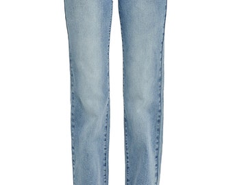 Risen Jeans- Mid Rise Long Straight Jeans - RDP5509
