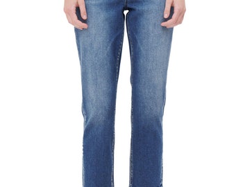 Mica Denim - Tokaji Super High Rise Stretch Mom Jeans - MDP-M143