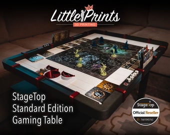 The Ultimate Board Game Table, StageTop Standard Modular Gaming Table for Dungeons and Dragons, Board Games, Puzzles, RPGs, and More