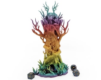 Dryad Dice Tower - For Fans of the Mystical: Designed by Fates End - 3D Printed Enchantment for Epic Gaming Adventures