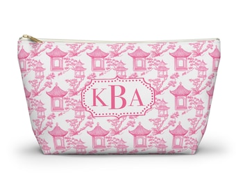 Chinoiserie Mahjong Tile Bag, Personalized Mahjong Gift