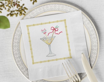 Mahjong Party Napkins: Cocktail Beverage Luncheon Supplies