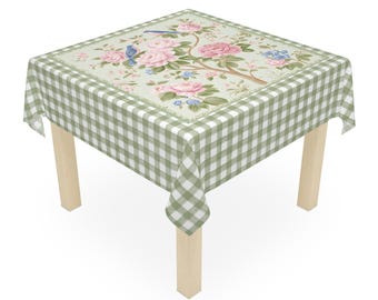 Chinoiserie Mahjong Tablecloth: Elegant Oriental Game Cover
